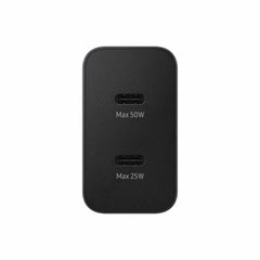 EPT5020XBEGCA Wall Charger 50W Duo USB-C Black