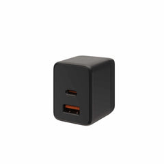 9B443011V4040 SRGE 30W 2 Port GAN Wall Charger Black