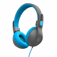 JLab JBuddies Studio 2 Wired Headphones Blue/Gray