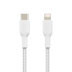 CAA004bt1MWH Boost USB-C-Lightning 1M Cable White