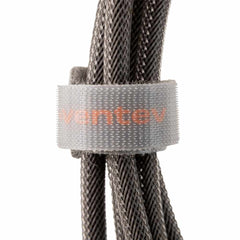 AC10STL256517 ChargeSync Alloy Lightning Cable 10ft Steel