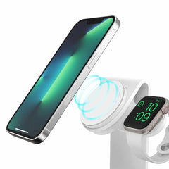 OtterBox Wireless 15W Charging Station with MagSafe White