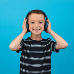JLab JBuddies Protect Headset Kids Hearing Protection Navy