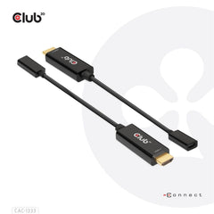 CAC1333 HDMI to USB-C 4K60Hz Active Adapter M/F Black
