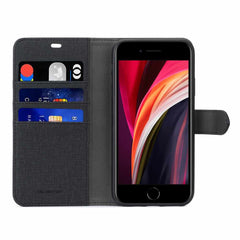 Blu Element Folio 2-in-1 Case Black/Black for iPhone SE/8/7