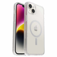 OtterBox Symmetry+ for MagSafe Clear Protective Case Clear for iPhone 14 Plus