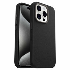 OtterBox Symmetry Cactus Leather MagSafe Case Noir Ash for iPhone 15 Pro