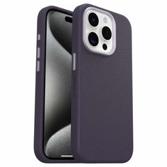 OtterBox Symmetry Cactus Leather MagSafe Case Plum Luxe for iPhone 15 Pro