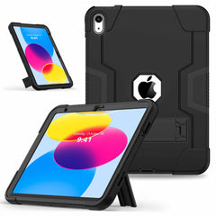 YHZSBIPAD10GBK Rugged Case with Kickstand iPad 11 2025 (11th Gen)/(10th Gen) Black