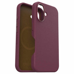 OtterBox Symmetry Cactus Leather MagSafe Case Foxberry Pink for iPhone 16