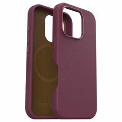 OtterBox Symmetry Cactus Leather MagSafe Case Foxberry Pink for iPhone 16 Pro