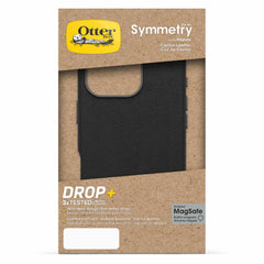 OtterBox Symmetry Cactus Leather MagSafe Case Noir Ash for iPhone 16 Pro