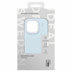 IDSICMSI2467P501 Silicone Case MagSafe iPhone 16 Pro Max Light Blue