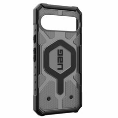 614469113140 Pathfinder Rugged Clear Case w/Magnet Pixel 10/10 Pro Ash/Black