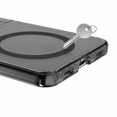 SGB7ACMRISMOK Ice Case w/MagSafe and Ring Galaxy Z Flip7 Ash