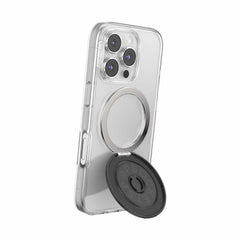 PopSockets PopGrip Kick Out for MagSafe Round with Adapter Black