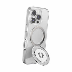 807695 PopGrip Kick Out for MagSafe Round with Adapter Radial Silver