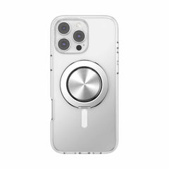 807695 PopGrip Kick Out for MagSafe Round with Adapter Radial Silver