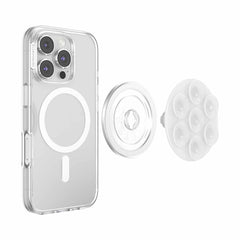 807711 PopGrip Suck-Up for MagSafe Round with Adapter Clear
