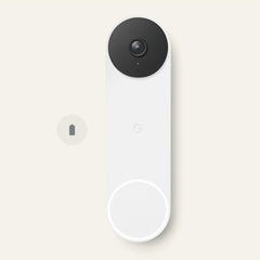 Google Nest Doorbell Wired 2nd Gen Snow