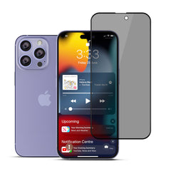 22 cases Privacy Tempered Glass Screen Protector  for iPhone 14 Pro Max