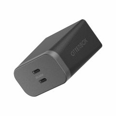 OtterBox Premium Pro Dual USB-C Wall Charger 60W GaN Nightshade (Black)