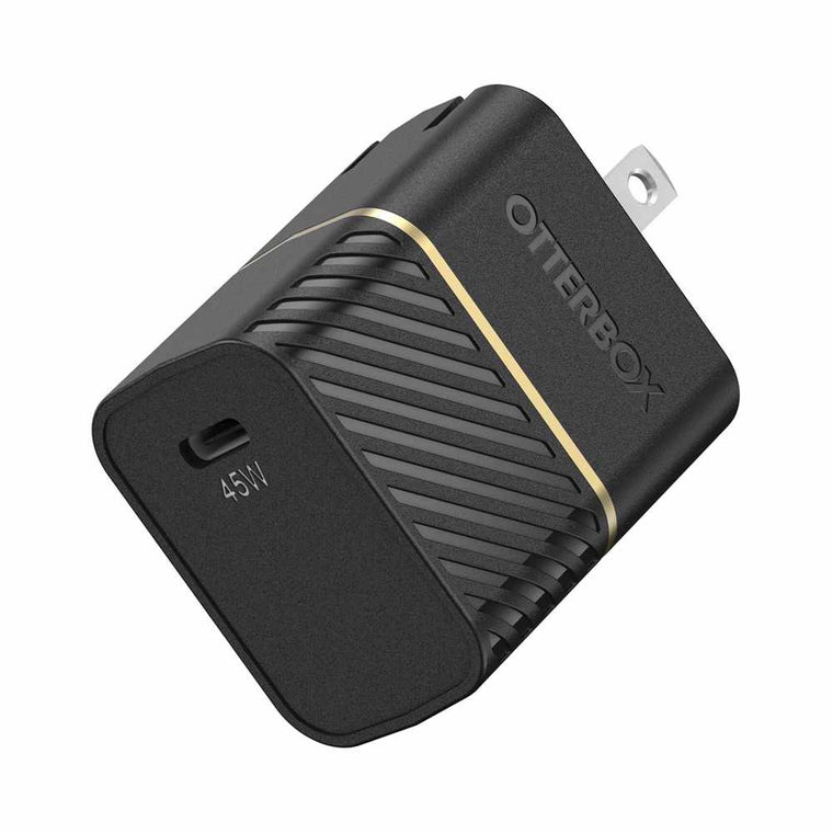 OtterBox Fast Charge Power Delivery Gan 45W Wall Charger USB-C Black