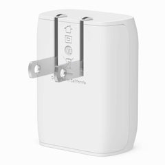 WCA006dq1MWHB5 Wall Charger 20W USB-C Port with USB-C to Lightning Cable White
