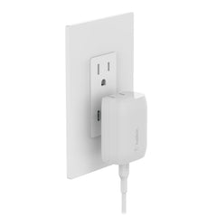 WCA006dq1MWHB5 Wall Charger 20W USB-C Port with USB-C to Lightning Cable White