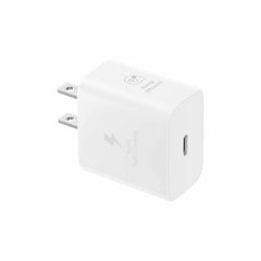 Samsung Travel Adapter with USB-C to USB-C Cable 25W White