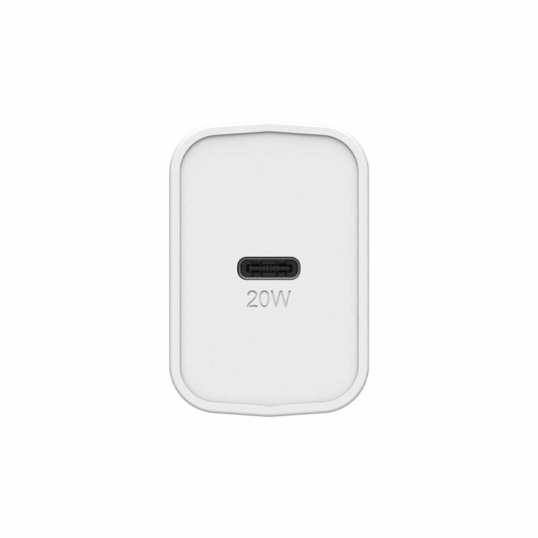 OtterBox Wall Charger USB-C Fast Charge Power Delivery 20W White