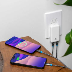 Nimble Wally Ultra Wall Charger 65W PD/PPS/GAN 2-Ports USB-C White