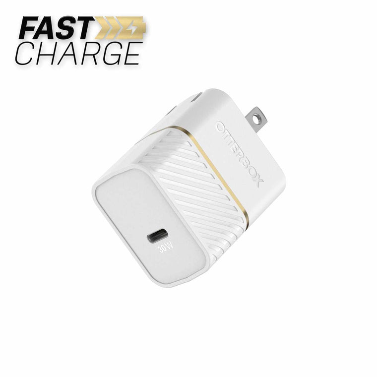 7880674 Premium Fast Charge PD Wall Charger USB-C 30W GaN White