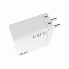 Blu Element Wall Charger Multi Port GaN 100W PD & QC3 Black