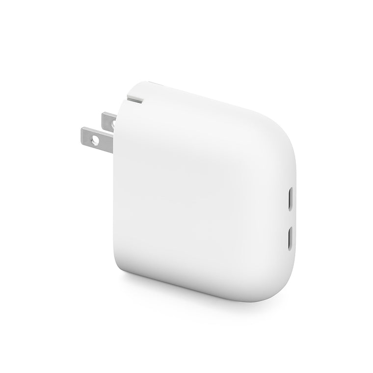 Google Smart Wall Charger 67W PD/PPS 3.2 Dual USB-C Port White
