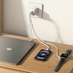Belkin UltraCharge Retractable GaN Wall Charger 67W PD 3.2 White