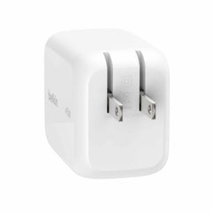 Belkin UltraCharge Retractable GaN Wall Charger 45W White