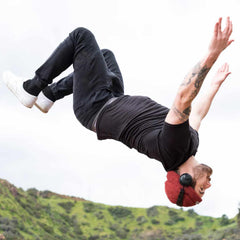 JLab Studio Bluetooth Wireless On-Ear Headphone Black