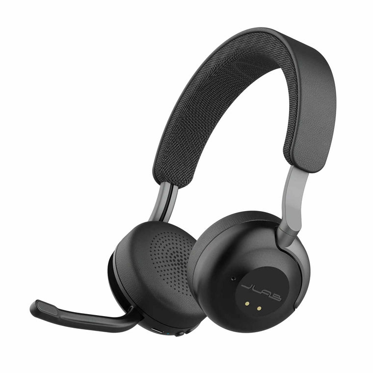 JLab Epic Work ANC Wireless On-Ear Headset Graphite