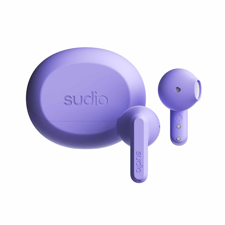 Sudio A3 True Wireless Earbuds Purple