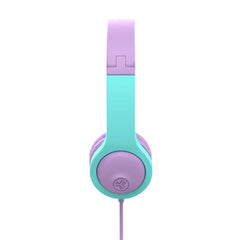 JLab JBuddies Folding Wired Headphones Gen2 Pink/Teal