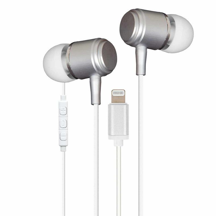 ETHAUDLTE Helix Eco Lightning Ultra Earbuds White