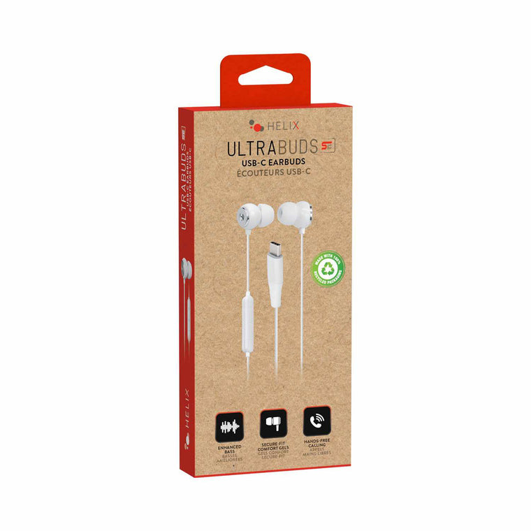 ETHSECWE Helix Eco Type C Earbuds White