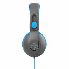 JLab JBuddies Studio 2 Wired Headphones Blue/Gray