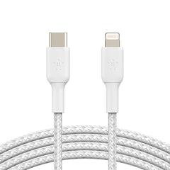 Belkin Boost USB-C to Lightning 1M Cable White