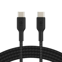 Belkin Charge/Sync Braided USB-C to USB-C Cable 3ft Black