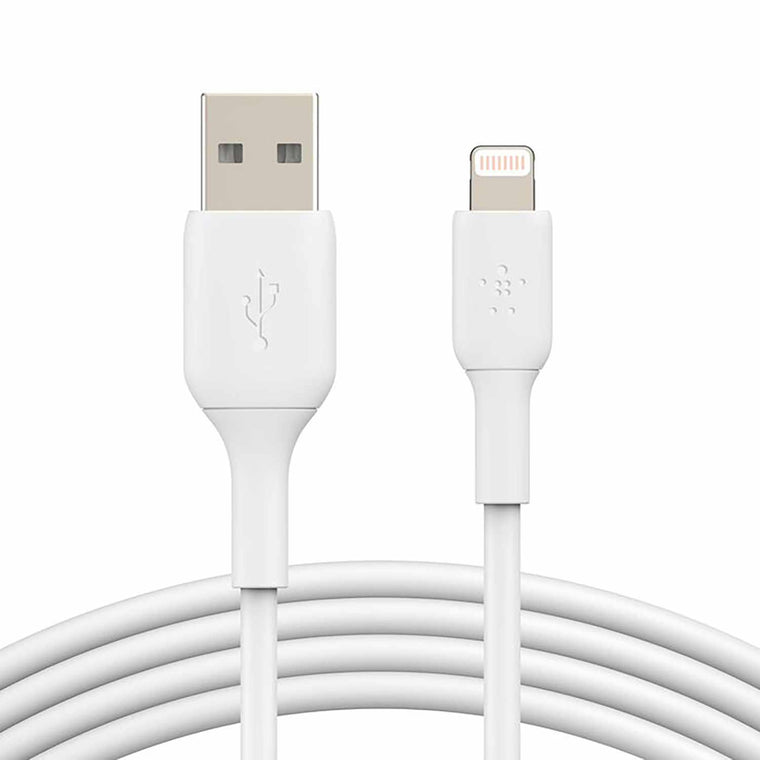 Belkin Charge/Sync BoostCharge Lightning Cable 3ft White