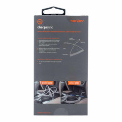 Ventev Charge/Sync Helix Coiled USB-C to Lightning Cable 3ft Gray