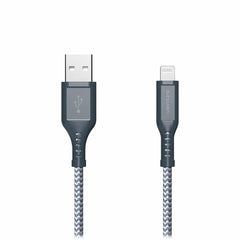 Ventev High Speed USB-A to USB-C Braided Cable 6ft Grey