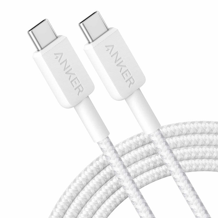Anker USB-C to USB-C Cable 10ft White
